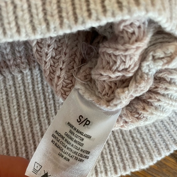 Aeropostale Cropped Striped Sweater Size Small - Picture 8 of 8